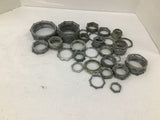 Assorted Lot Of 84 Lock Nuts