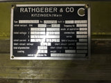 Rathgeber & CO EE8/1CNA 8 KVA Control Transformer 504 480 456 Pri 380 Sec