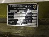 Rathgeber & CO EE8/1CNA 8 KVA Control Transformer 504 480 456 Pri 380 Sec