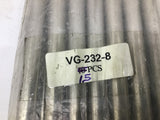 VG-232-8 -Threaded 5/16 x 18 Flatted On One End Lot Of 15