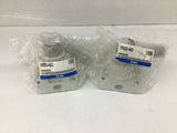 SMC 4 N 2 VH300-N03 1Q1-56K Hand Valve Lot Of 2