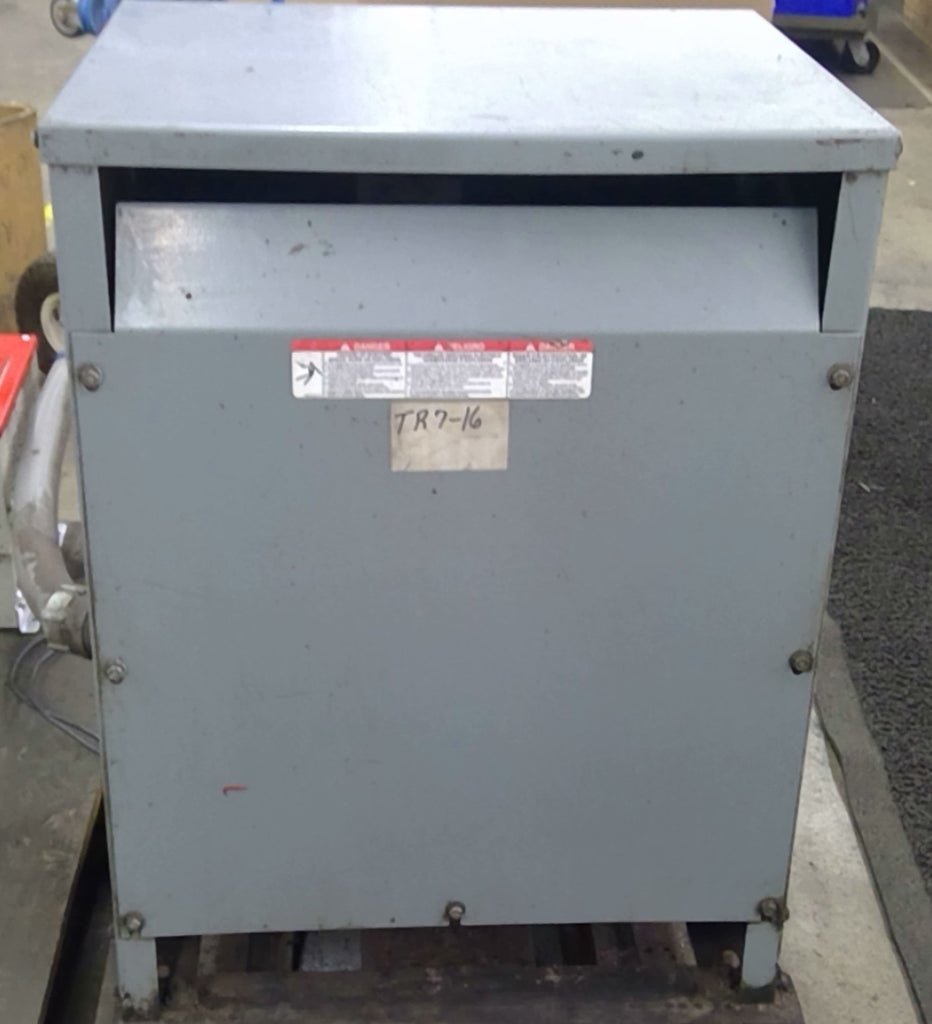 Square D 15S1H Single Phase 15 KVA Transformer 240x480 Pri 120/240 Sec