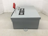 General Electric Safety Switch THN3361J 30A 600Vac 250Vdc