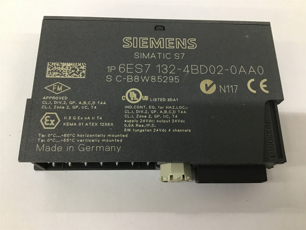 Siemens 6ES7 132-4BD02-0AA0 4 D0 ST DC24V/0.5A Lot Of 4