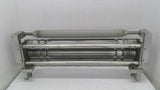 Conveyor Rollers 3-19 1/4"L 1 5/8" OD 1-1 43/4" Rollers On A Frame