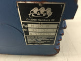 ZAE M40B Gear Reducer D-2000 Hamburg 50