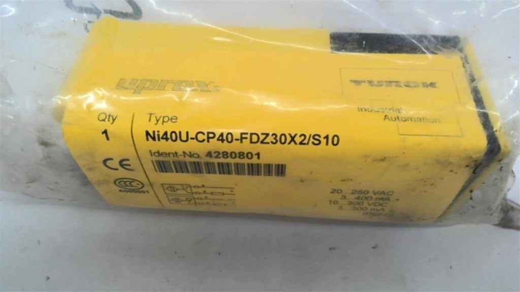 Turck Uprox Ni40-CP40-FDZ30X2\S10 Proximity Switch