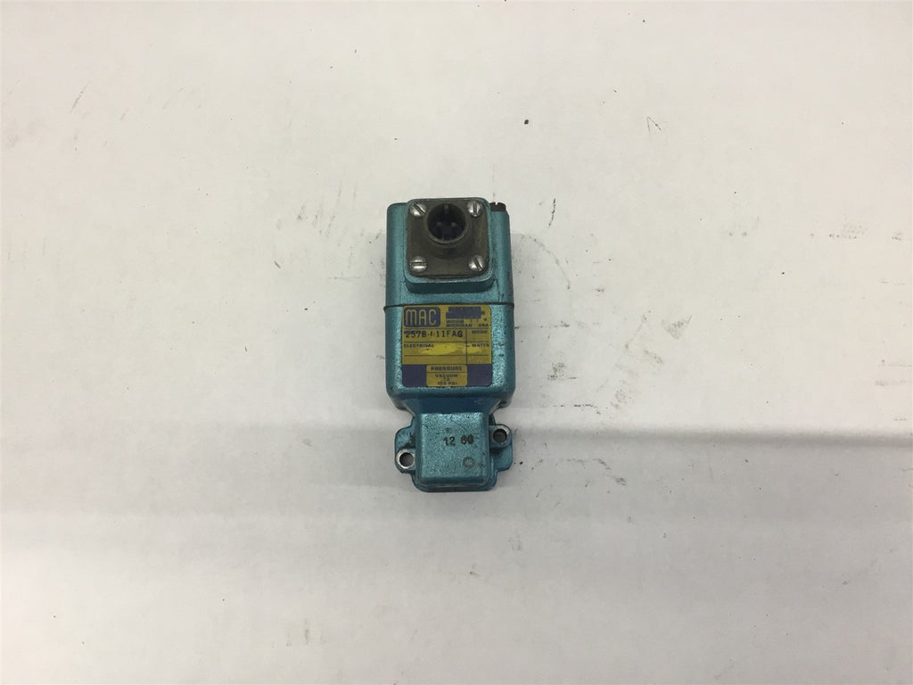 MAC 257B-611FAG Solenoid Valve