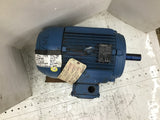 WEG 01018ET3E215T AC Motor 10HP 208-230/460V 1765/1800RPM 215T 3PH 60HZ TEFC