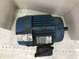 Toshiba B0056FGF2AA AC Motor 5HP 230/460V 1160/1200RPM 60HZ 215T 6P TEFC 3PH