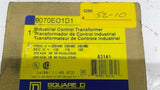 Square D 9070EO1D1 Industrial Control Transformer