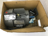 Toshiba BY1S6FLF2AK 1.5 HP AC Motor 230/460V 1200 RPM 6P 182T FR 3PH 60HZ TEFC