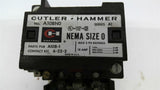 Cutler Hammer A10BN0 Series A1 Nema Size 0 Max 3 Ph Ratings