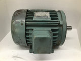 Teco 3A182C4001 3HP AC Motor 230/460V 1800 Rpm 4P 182T 60HZ TEFC 3PH