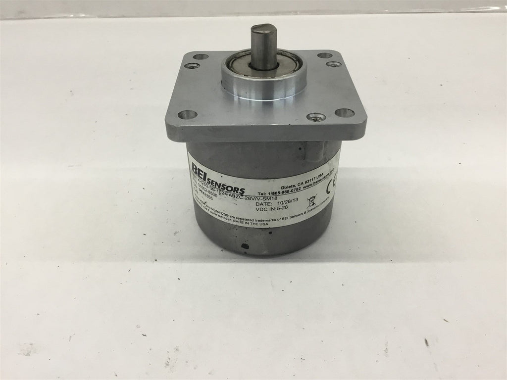 BEI Sensors XH25D-SS-1024-ABZC-28V/V-SM18 Encoder