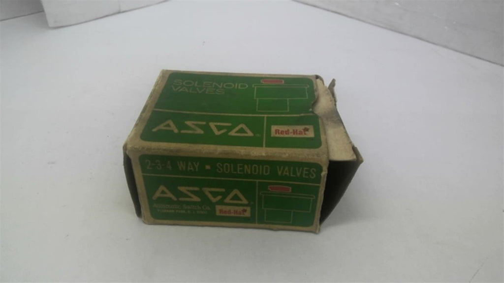 ASCO Red Hat 8318C3 solenoid Valve 120/60V 1/4" 40 PSI