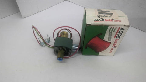 ASCO 8314G6 Solenoid Valve 24 DC A300153 CSA 1/4" 3W