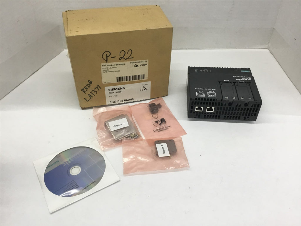 Siemens 6GK1102-6AA00 ELS TP40 industrial Ethernet