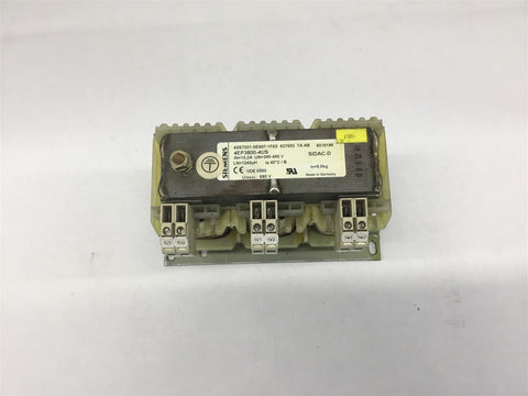 Siemens 4EP3800-4US Transformer 380-460 Volt 10.2 Amp