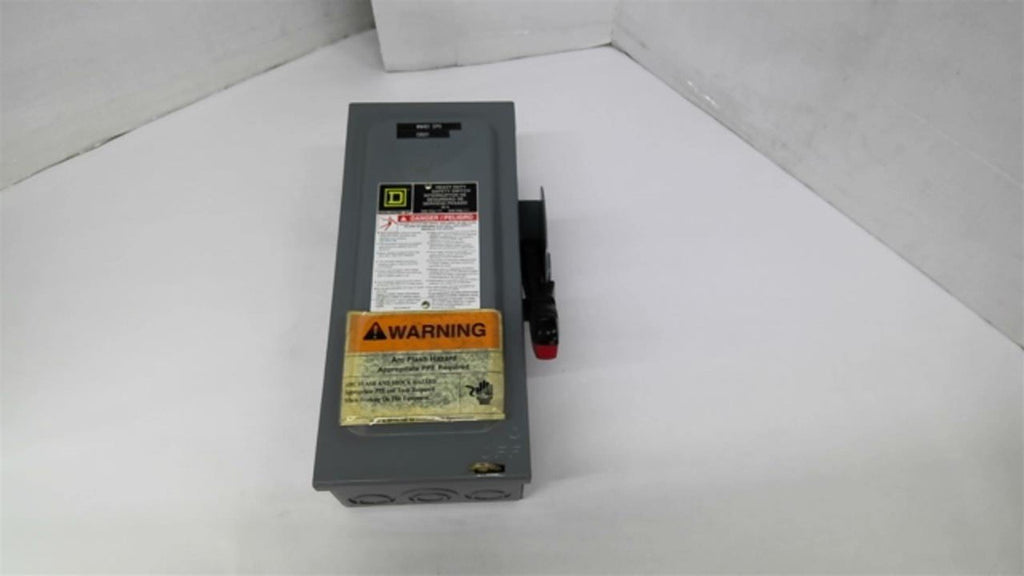 Square D HU361 Safety Switch 30 Amp Type 1