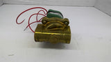 Asco Red Hat 8210827 Solenoid Valve 120 volts 300 PSI 1" Pipe 20 Watts