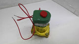 Asco Red Hat 8210827 Solenoid Valve 120 volts 300 PSI 1" Pipe 20 Watts