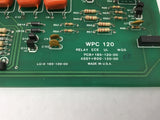 WPC 120 800-120-00 LG-0185-120-00 Relay Board