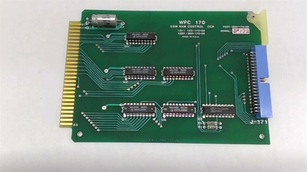 WPC 170 800-170-00 Com Ram Control