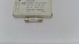 Weber CH10X38 25A Fuse 500 Volts Lot of 10