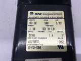 RAE 4026056 1/12HP DC Motor 100 Rpm 1.10 Amps TENV 90 Volts