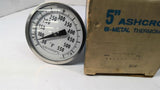 Ashcroft 50/550/060 5" Bi-Metal Thermometer