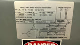 Sorgel 75T3H 75KVA Transformer 480V Pri. 208/120 Sec. 3 Phase