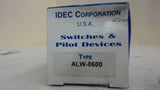 LOT OF 3 --- IDEC ALW-0600 ILLUMINATED PUSHBUTTON