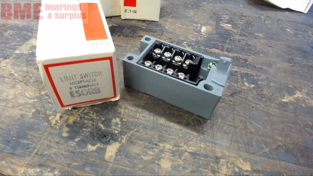 Cutler-Hammer E50Rb Series Ai 9 Terminal Limit Switch Receptacle