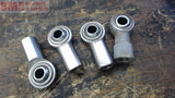 LOT OF 4 -- EYE ROD END BEARINGS 1/2" FEMALE