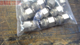 LOT OF 27 ADAPTERS 1/8" PIPE TO 1/8" TUBING