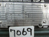 Toshiba Ac Electric Motor - 6Fa005L100C - 5 Hp- 1165Rpm- 215T - 230/460V  New