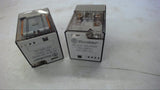 LOT OF 2--FINDER 60.12.8.120.0000 RELAYS 10 AMP 250V, 120 VOLT COIL 8 PIN