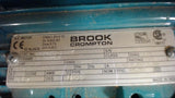 BROOK COMPTON WA2M003-2 3 HP AC BRAKE MOTOR 208-230/460 VOLTS, 3460 RPM, 2P