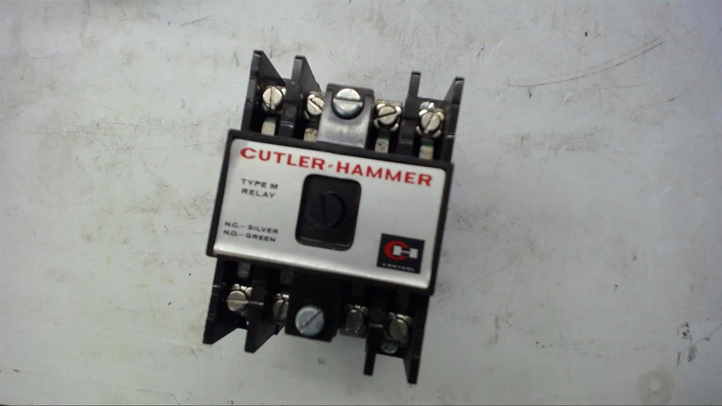 CUTLER HAMMERTYPE M RELAY D26MB 120 VOLT COIL