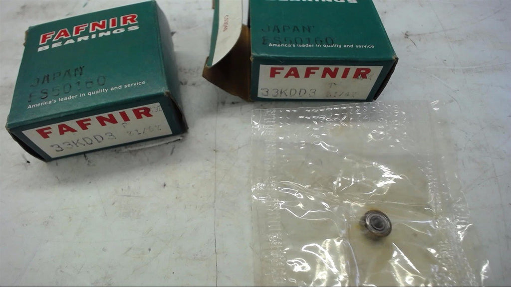 LOT OF 2--FAFNIR 33KDD3 ROLLER BEARING