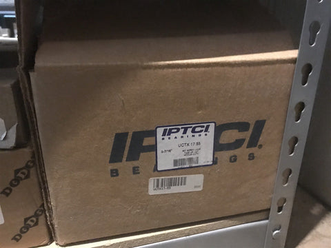 IPTCI UCTX 17 55 BEARING 3-7/16" SET SCREW