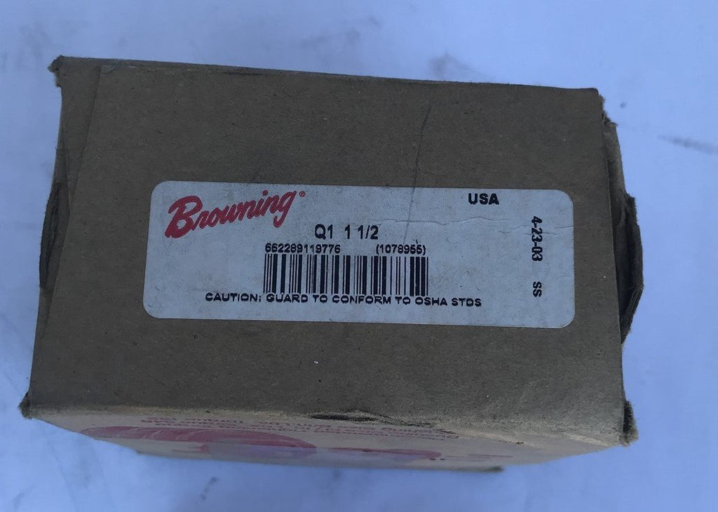 NEW BROWNING Q1 1 1/2, BUSHING, SPLIT TAPER