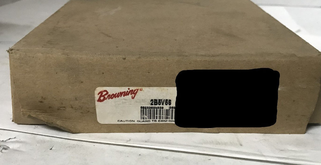 Browning 2B5V56 Split Taper Sheave 2 Groove A B or 5V Belt Uses B Bushing