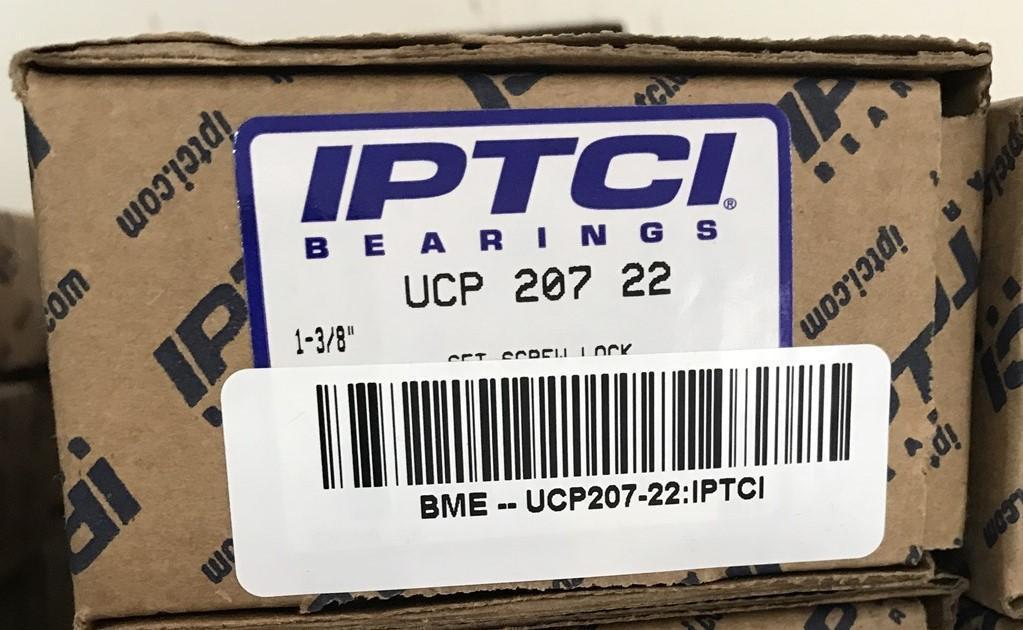 IPTCI UCP 207 22 PILLOW BLOCK BEARING