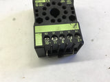 LOT OF 6-- COMAT EC-11 RELAY BASE 11 PIN 10 AMP 400 VOLT