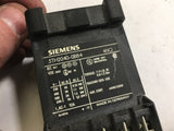 SIEMENS 3TH2040-0BB4 CONTACTOR W/3TX4440-0A AUX CONTACT 24 V COIL