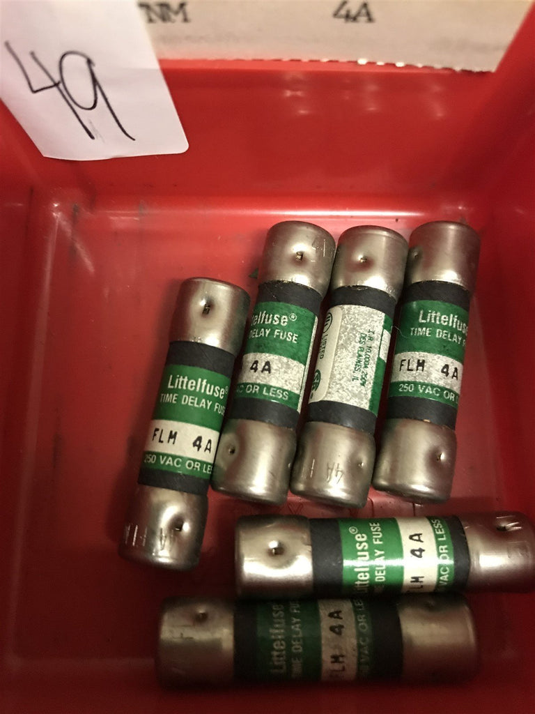 LITTELFUSE FLM 4 LOT OF 6 FUSES