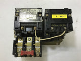 SQUARE D 8536 SB02 NEMA SIZE 0 REVERSING STARTER 460V @5 HP 120 V COIL