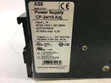 ABB CP-24/10 ADJ POWER SUPPLY 93-132V/187-234V IN 24 VDC OUT